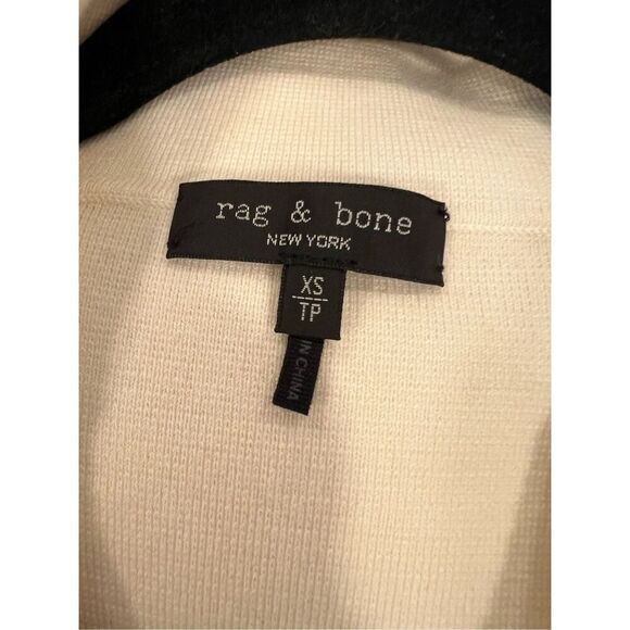 Rag & Bone Women's Cream Alex Merino Wool Blend Blazer Suit Jacket XS NWOT - Picture 9 of 11